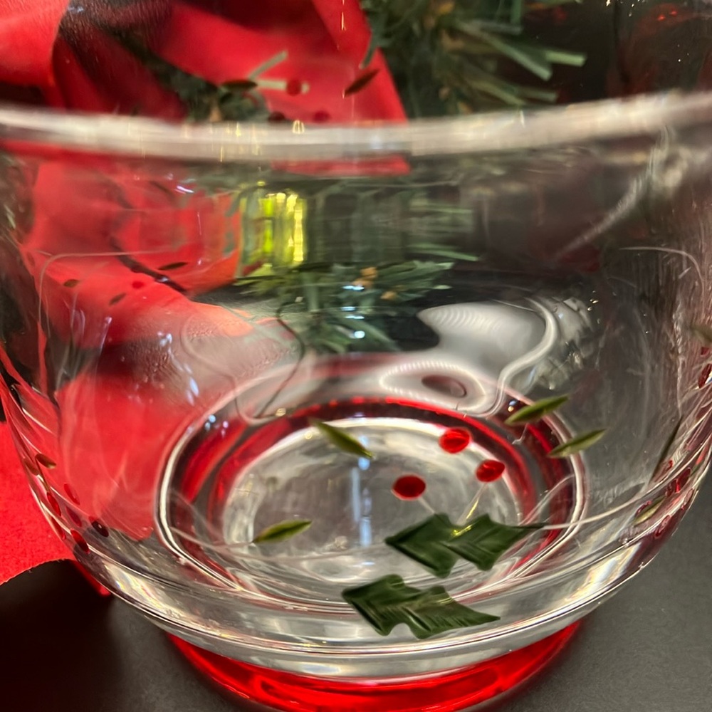 Hand painted Glass Votive Holders - Picture 9 of 14